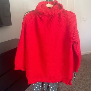 Vici Henry sweater in red